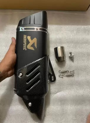 AKRAPOVIC R1M EXHUAST BLACK