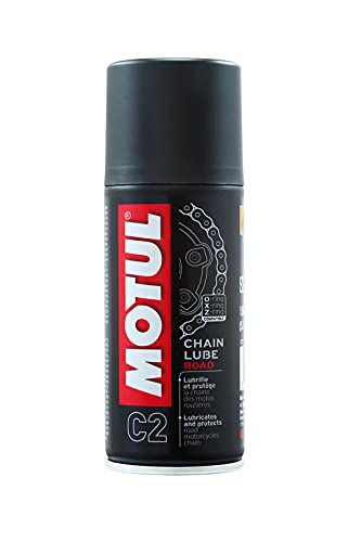 Motul Technolube Trenzfest Chain Clean C1, 150ml and C2 Chain Lube, 150ml with Bike Chain Cleaning Brush
