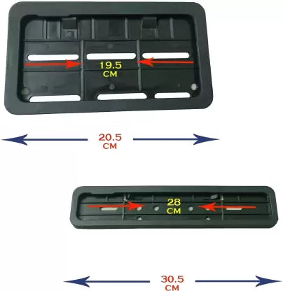 UNIVERSAL BIKE NUMBER PLATE FRAME