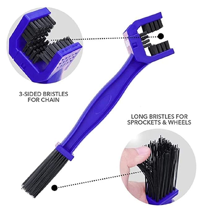 Motul Technolube Trenzfest Chain Clean C1, 150ml and C2 Chain Lube, 150ml with Bike Chain Cleaning Brush