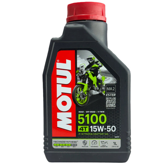 Motul 5100 4T 15W-50 Engine Oil  (1L)