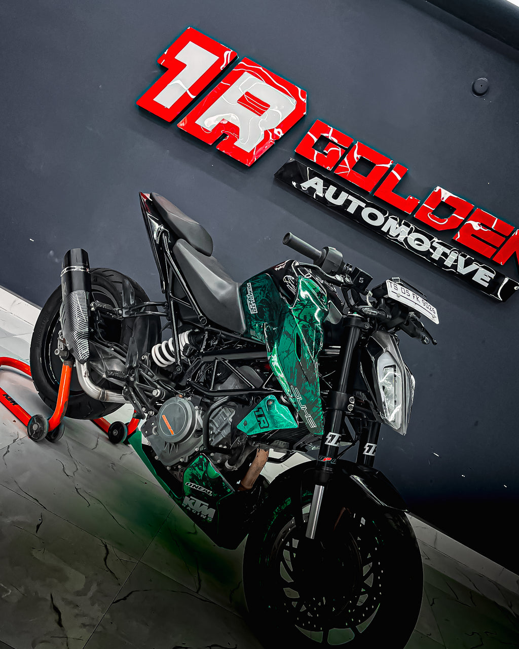 KTM BS6 RC125/200/390 & Duke125/200/250/390 BEND PIPE