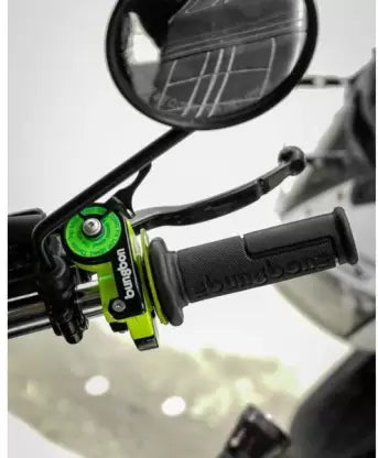 bungbon quick throttle with speed lock green Handle Bar Grip For Universal For Bike Universal For Bike