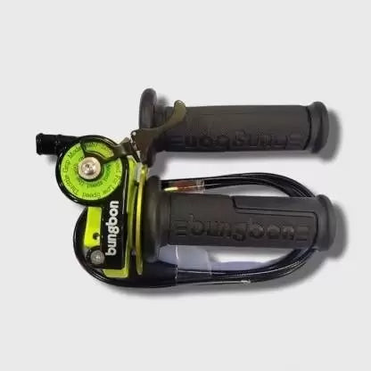 bungbon quick throttle with speed lock green Handle Bar Grip For Universal For Bike Universal For Bike