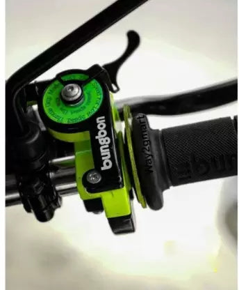 bungbon quick throttle with speed lock green Handle Bar Grip For Universal For Bike Universal For Bike
