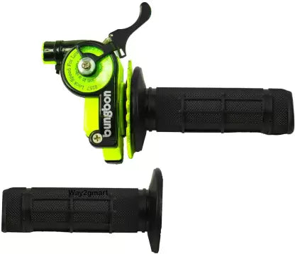 bungbon quick throttle with speed lock green Handle Bar Grip For Universal For Bike Universal For Bike